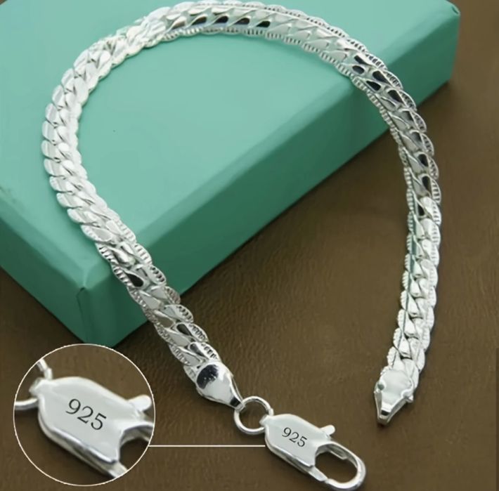 Печат 925 Сребърна гривна