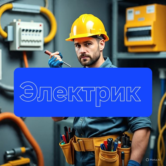 Электрик, стаж 20 лет.