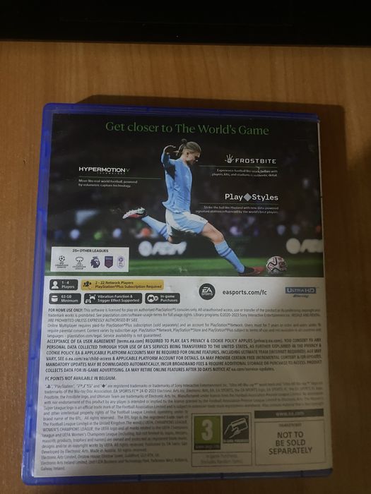 Диск FC 24 RUS PS5