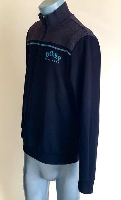 Hugo Boss  Half Zip Sweatshirt  M / L  ОРИГИНАЛ Мъжкa Блуза - Суитшърт