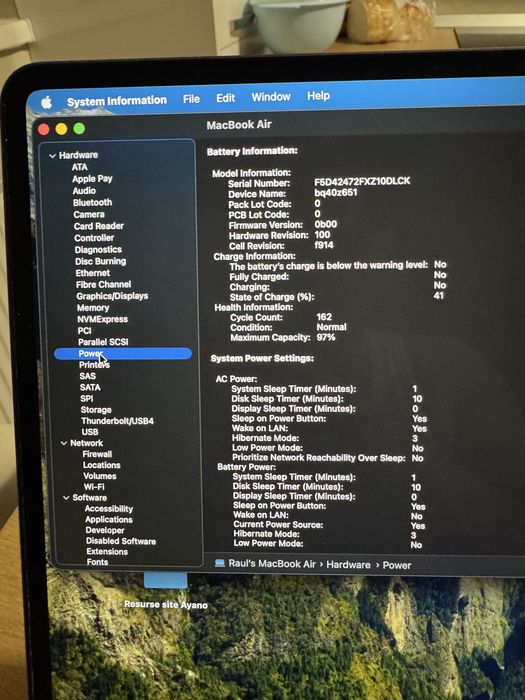 Vand Macbook Air M3 IMPECABIL