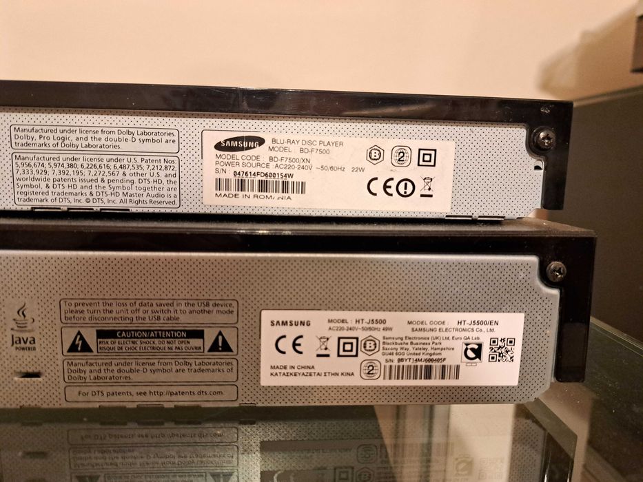 Aparate Bluray Samsung, usb, wifi