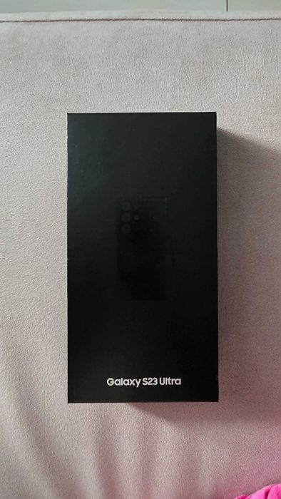Samsung Galaxy S23 Ultra 5G, 256GB, цвят Phantom Black