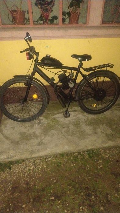 Bicicleta cu motor 80cc
