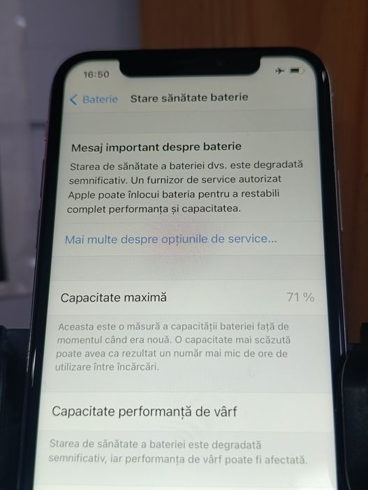 Vând iPhone X 64GB