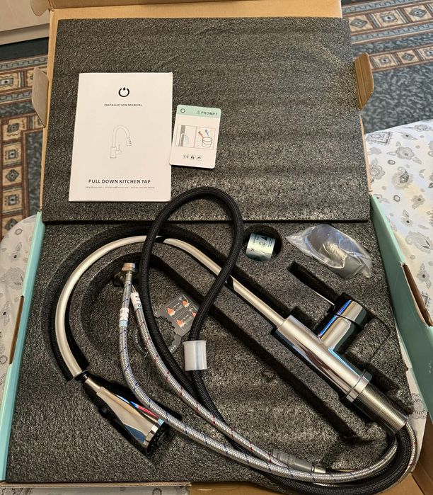 Стоящ смесител за кухня  FORIOUS хромиран