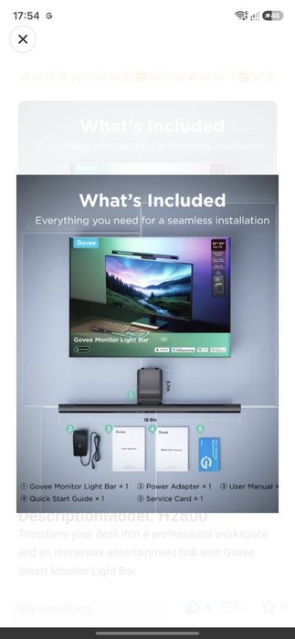 Govee Monitor Bar