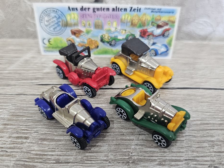 Машинки киндер сюрприз