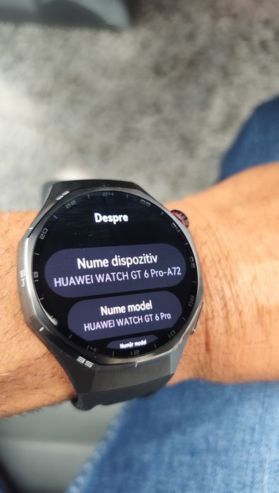 Huawei GT6 PRO black titanium , nou , bonus căști Huawei Free Buds SE 3