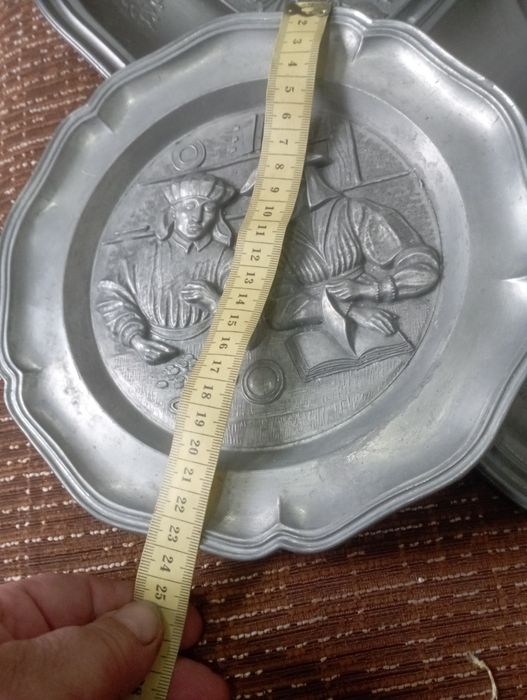 3 farfuri ornamentale