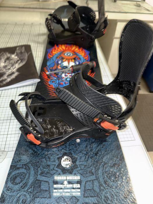 Highback Legaturi union Atlas Fc Carbon binding snowboard