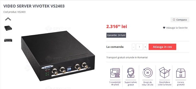 Vizualizare/actionare 16 camere/senzori de la distanta prin internet !