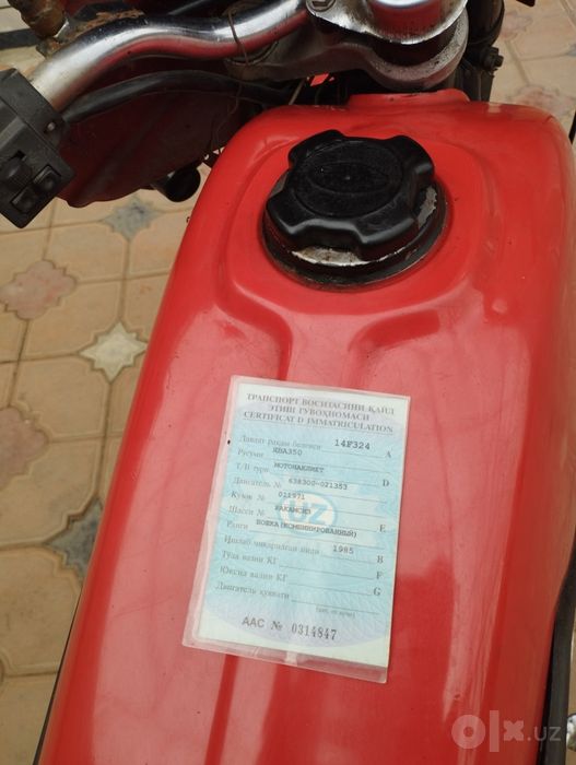 Java matosikil 350 Dakimenti bor