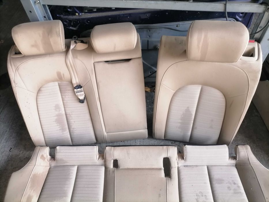 Interior textil crem Audi A6 4G 2012 incalzire memorii reglaj electric