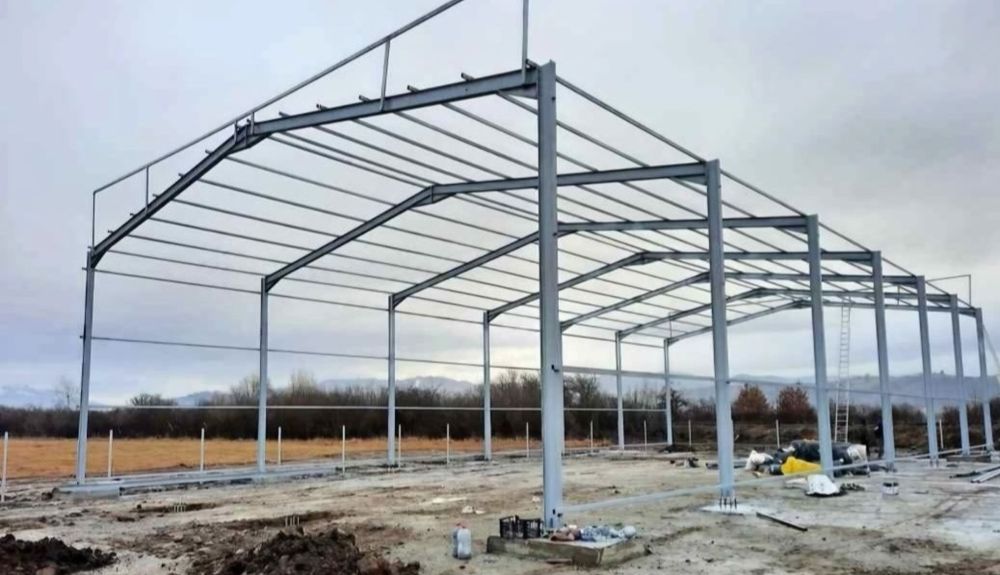 Vand hale metalice structuri diferite lungimi