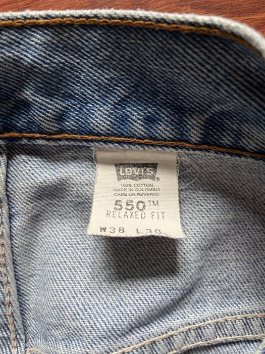 Blugi levi's distressed flared/evazati patchwork