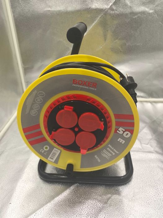 Prelungitor electric tambur 50m – rezistent si sigur