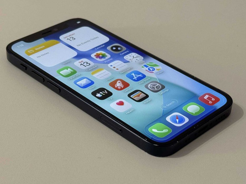 Бартер! Oтличен! iPhone 12 Mini Black (Черен) 89% Батерия!