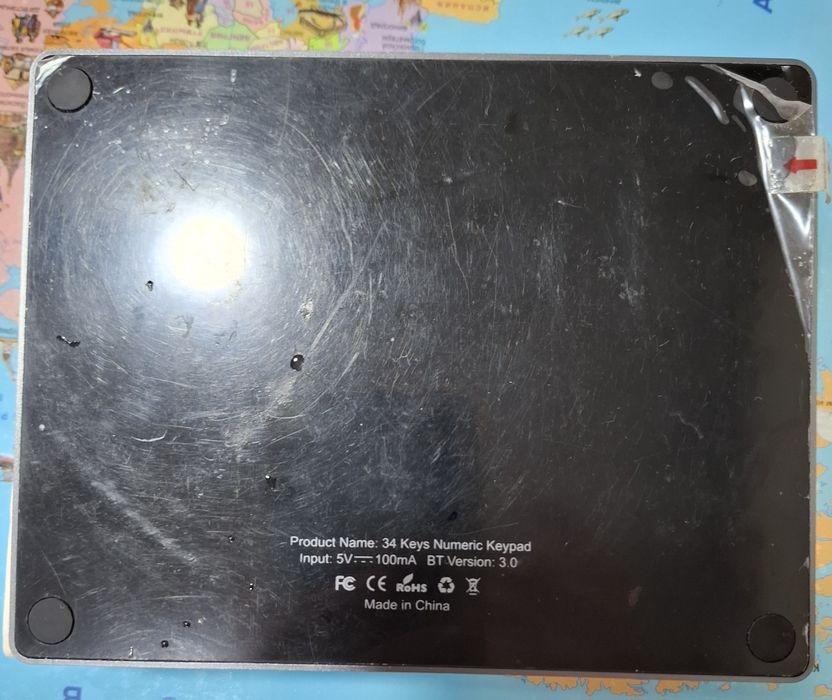 Bluetooth klaviatura raqamli клавиатура цифровая