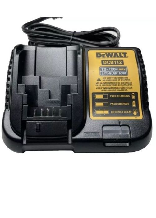 Продавам батерия Dewalt DCB 187 3 amp и зарядно Dewalt DCB 112,110 v