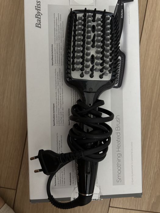 Perie electrica pentru indreptat parul Liss Brush 3D HSB101E BaByliss