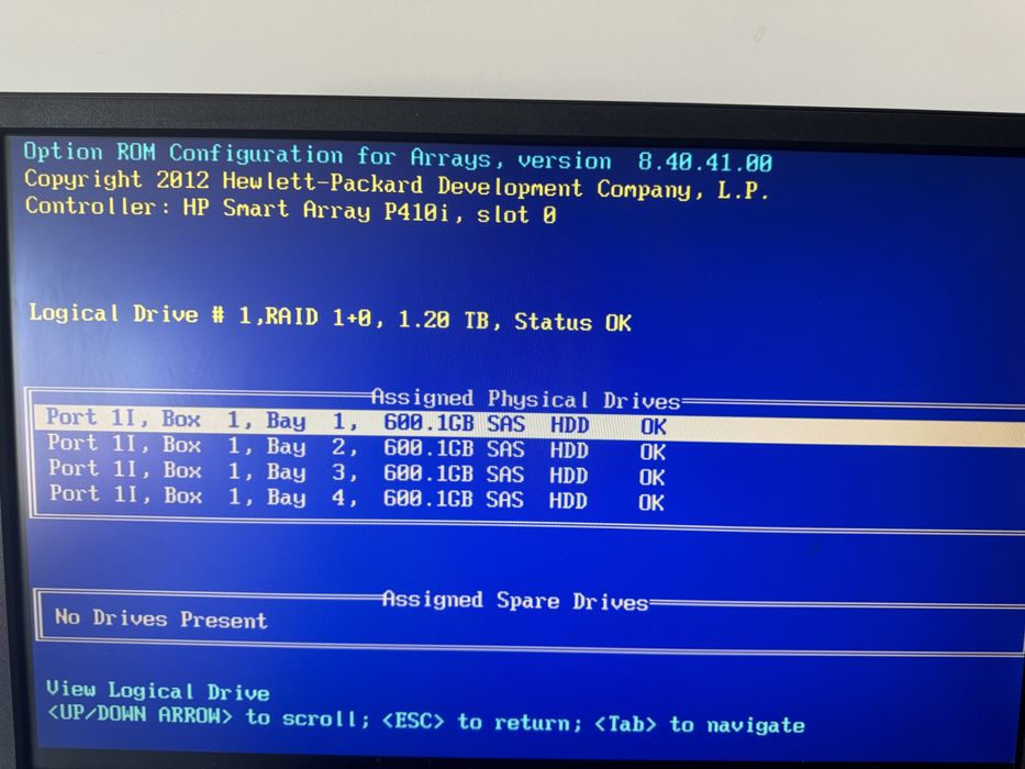 HP Proliant DL360 G7, 4 x 600GB SAS, 144 GB RAM