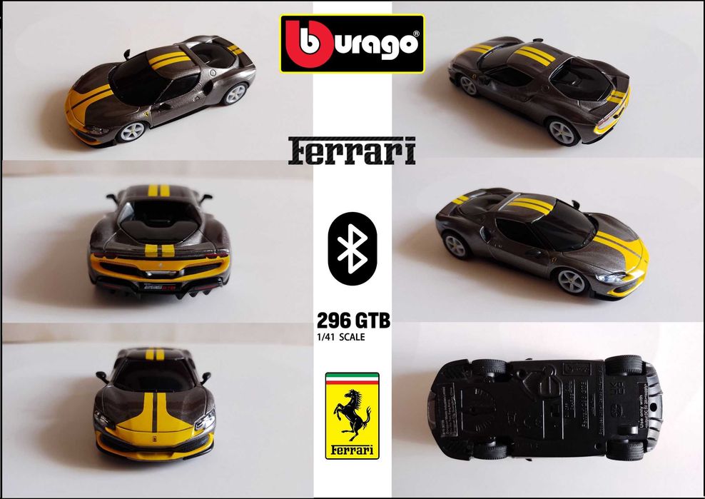 Ferrari Shell Racing Bluetooth Bburago - Мащаб 1:41