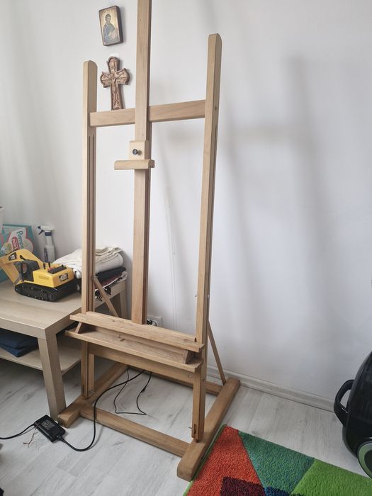 Chevalet pictura lemn