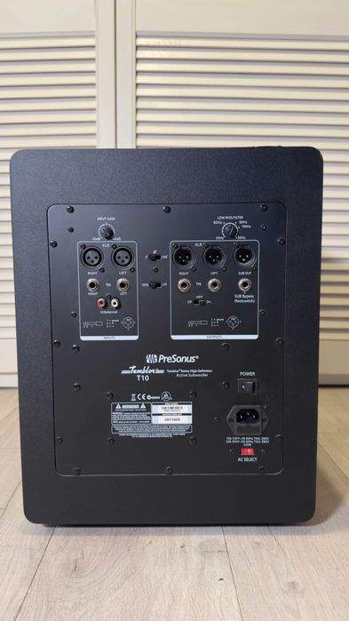 PreSonus Temblor T10 – Subwoofer activ de studio 10”