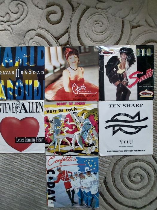 Viniluri: milli vanilli, joe yellow, Brian Ice, etc