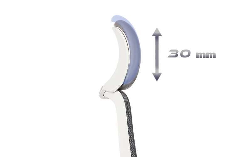 Ергономичен офис стол DARIO GREY ANTARES, СИВ, НОВ