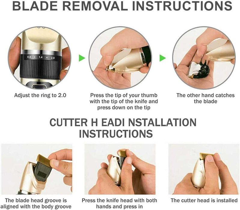 Jomverl тиха ел. машинка за подстригване на кучета, акумулаторна