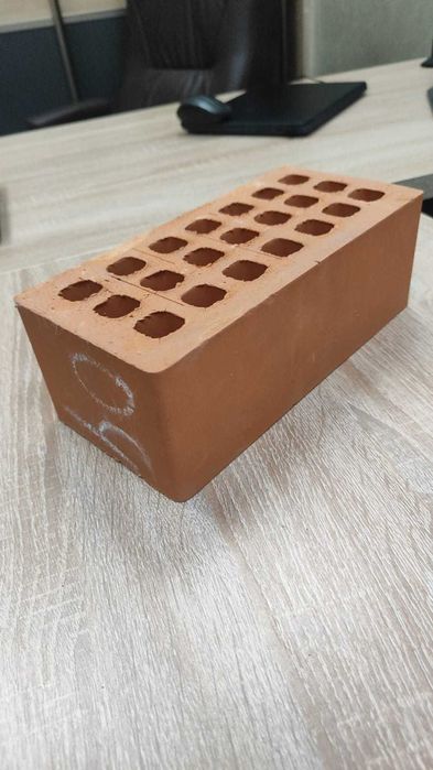 Кирпич облицовочный полуторный абрикос пр-во Россия