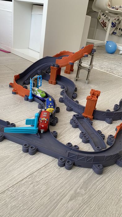 Чаггинктон паровозики. Два больших набора