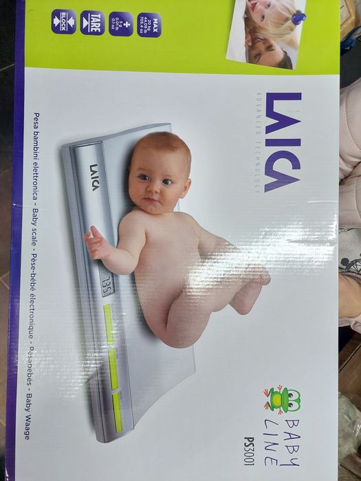 Cântar bebeluși Laica, impecabil