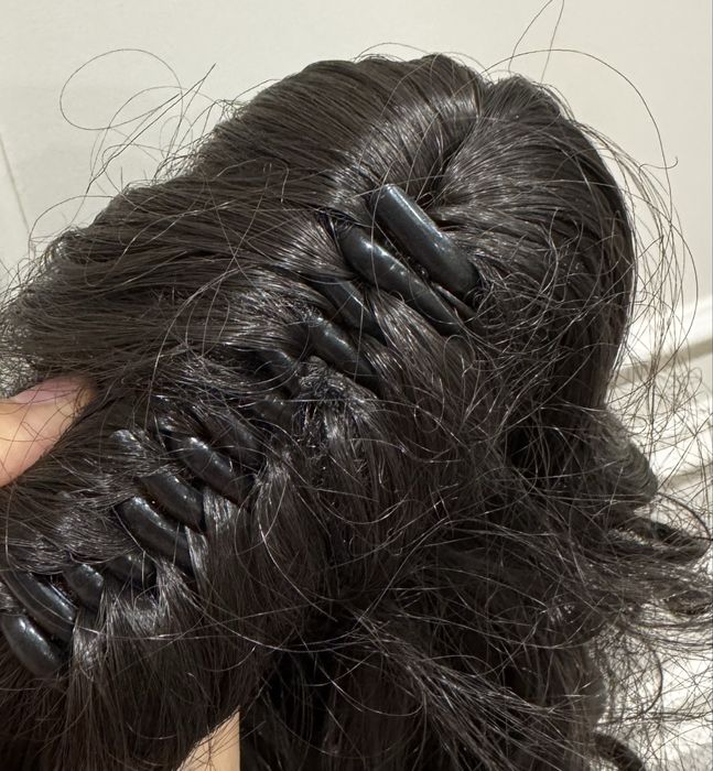 Накладной хвост с локонами