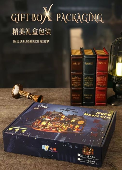 Румбокс,DIY box, 3d кукольный домик, деревянный пазл-конструктор