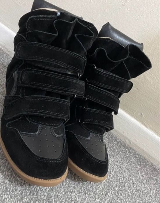 Adidasi ghete Isabel Marant Bekett marime 38 39 37 negru Golden Goose