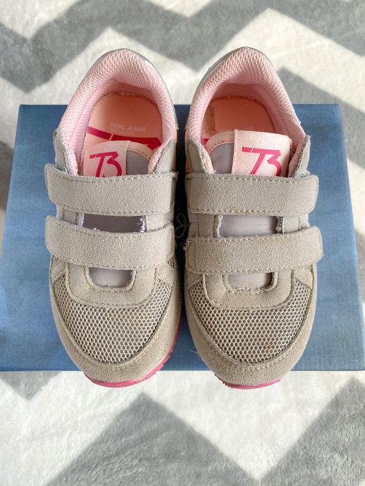 Детски сникърси Pepe Jeans Sydney Basic Girl