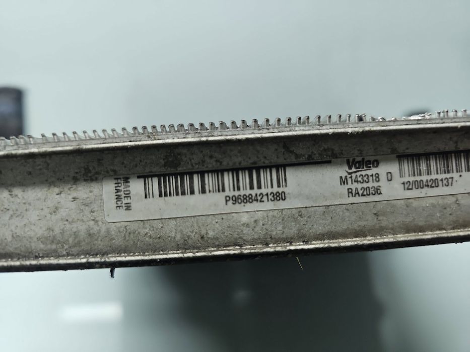Radiator apa Citroen C5 (III) [Fabr 2008-prezent] 9688421380 1.6 HDI D