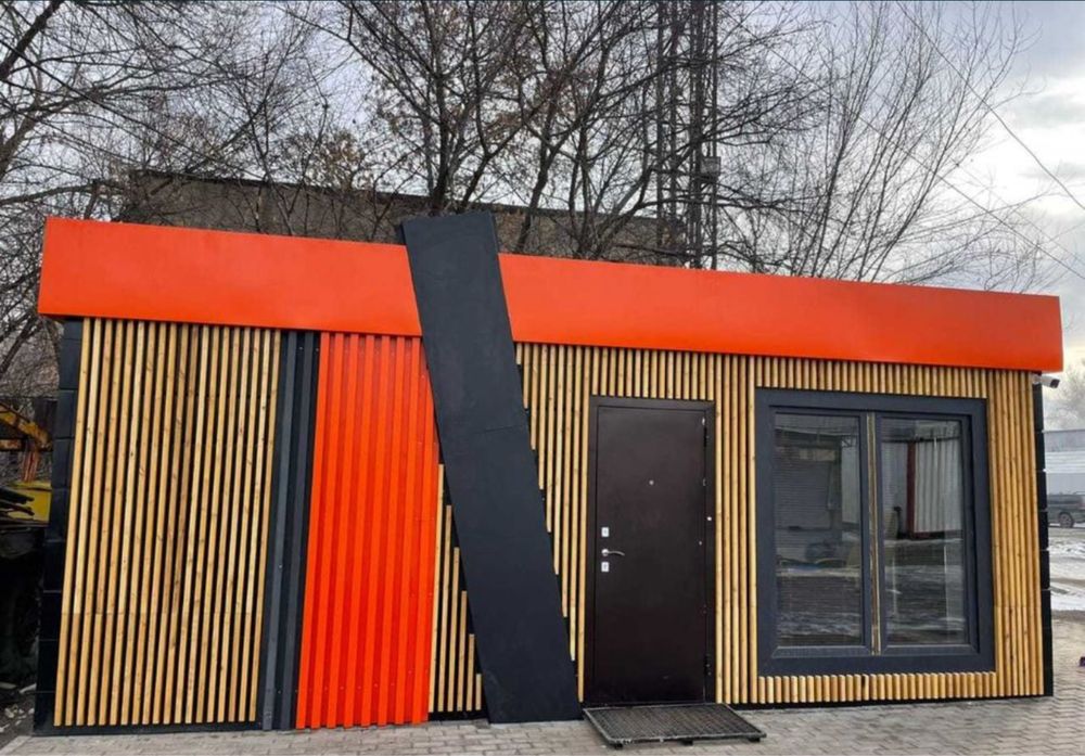 Утепленный контейнер, жилой контейнер