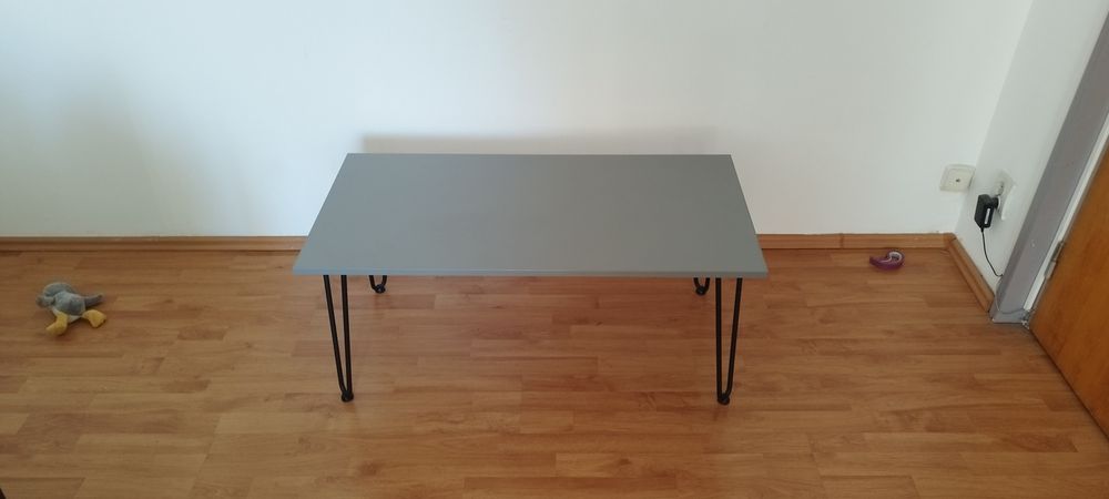 masa sufragerie cafea picioare metal hairpin similar ikea jysk