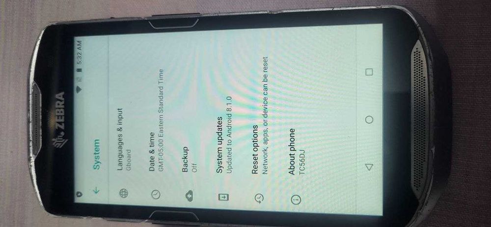 Terminal Mobil Zebra TC56, 2D, Bluetooth (4,1), Wi-Fi, 4G, NFC, PTT
