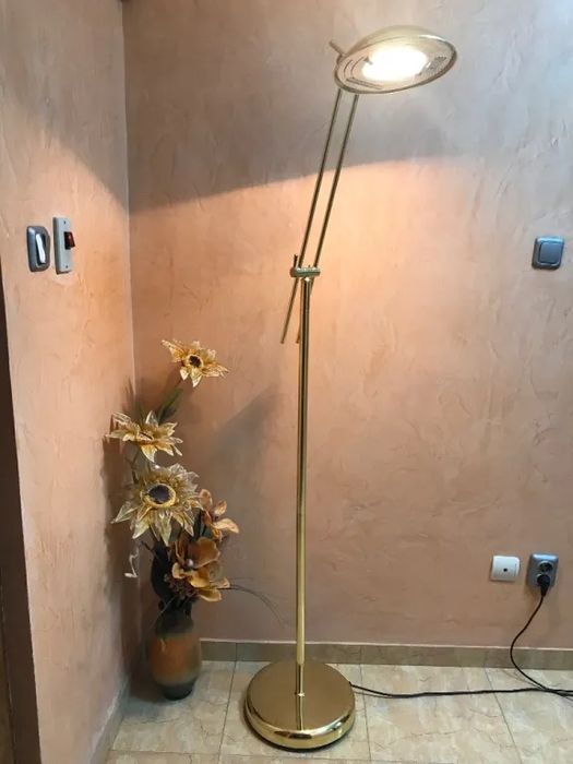 Месинг подова лампа