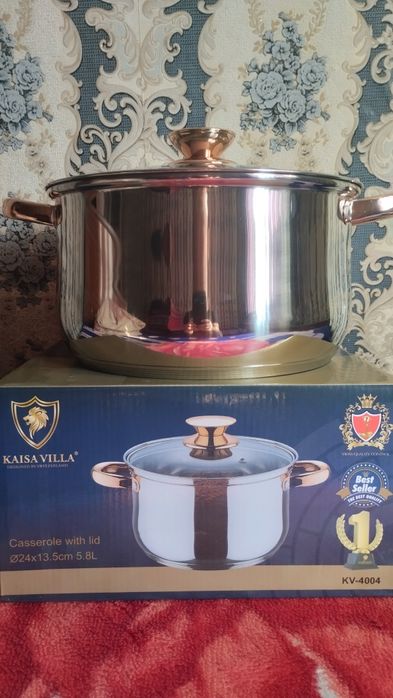 Кастрюля новая kaisa villa