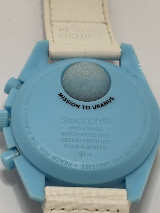 OMEGA × SWATCH Mission to Uranus – 42mm Quartz Chronograph
