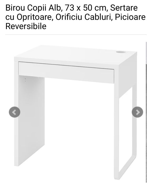 Ikea Micke Birou copii şi scaun