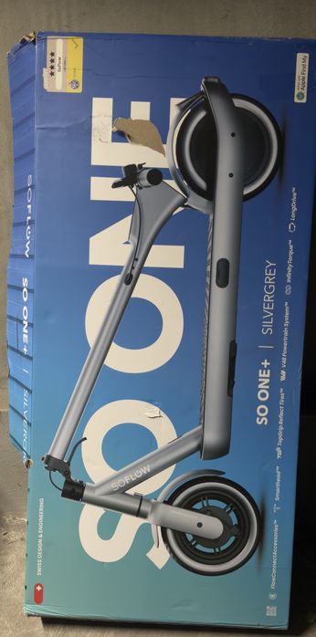 Електрическа тротинетка SoFlow SO ONE+ – Silvergrey