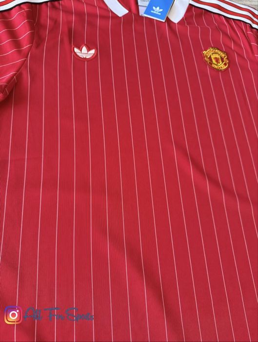 Manchester United x adidas Terrace Icons Jersey Red