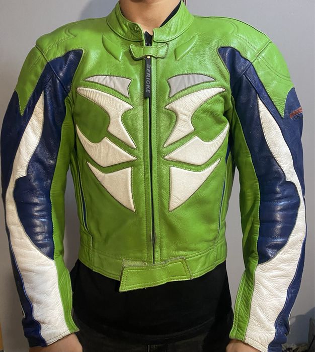 Geaca moto piele